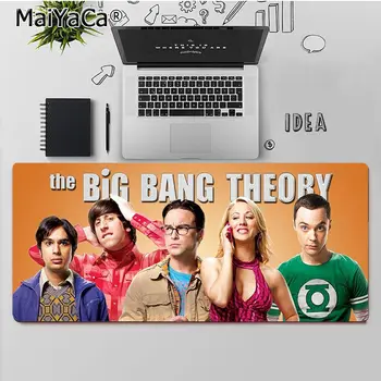 MaiYaCa Visoke Kakovosti Big Bang Theorys Udobje Miško Mat Gaming Mousepad Brezplačna Dostava Velik Miško, Tipke Tipkovnice Mat