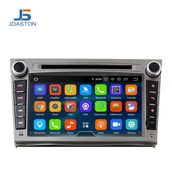 JDASTON Android 10.0 Avto Multimedijski Predvajalnik Za SUBARU OUTBACK 2008-2013 WIFI GPS Stereo Auto audio DVD Video 2 Din avtoradio 4GB