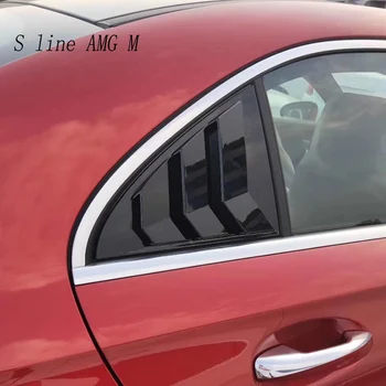 Avto Styling Zadnje Okno Trikotnik Rolete dekoracijo plošča Zajema Nalepke Trim Za Mercedes Benz, E razred W213 Auto Dodatki