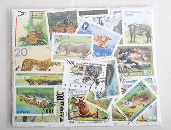 50Pcs/Veliko divjine, Živali, Vse Razlikuje Od Mnogih Državah NE Ponovite Nerabljene Poštne Znamke za Zbiranje