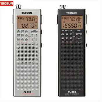 Tecsun PL-360 Radio DSP Sprejemnik FM, MW SW LW + Zunanji AM Antena + Zunanja Antena za Prenosne Radijske Diktafon Y4131A PL360 Deshen