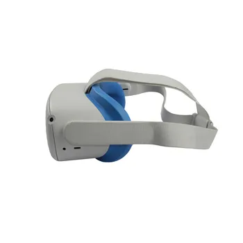 Znoj-dokazilo Mehki Silikonski Oči Masko Kritje za Oculus Quest 2 VR Slušalke Pribor Luči Neprepustnih VR Čelada Oči Masko Pad