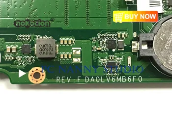 PANANNY DA0LV6MB6F0 za Lenovo V310 V310-15ISK prenosni računalnik z matično ploščo I3-6006U DDR4 preizkušen