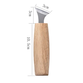 4 Kos/set Strokovno Lesa Carvinga Orodja Nastavite Lesa Carving Nož Geometrijske Čip Carving Podrobno Nož Lesnoobdelovalnih Whittling Nož