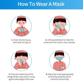 Za enkratno uporabo Maske Bela 3-plast Anti-Prah varno Filter Mascarillas masko NonWove Dihanje Zaščitne maske z hitra dostava