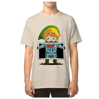 Faddish T-shirt Povezave X-ray Foto Majica s kratkimi rokavi Moški Legend Of Zelda Tshirt Kratek Rokav Poletje Vrhovi & Tees Kuponi Bombaž Ulične