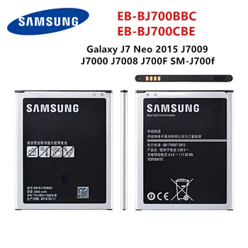 Originalni SAMSUNG EB-BJ700BBC EB-BJ700CBE Baterijo 3000mAh Za Samsung Galaxy J7 J4 2018 J7000 J7009 J7008 J701F J700F NFC