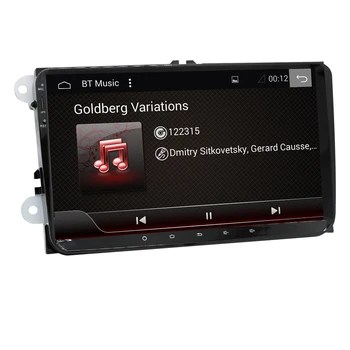 Eunavi 2 Din Android Avto Multimedijski Predvajalnik, Za VW Golf Jetta MK5 MK6 Passat B6 Polo Škoda Auto Radio, GPS, Video Audio glavne enote