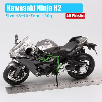 1/12 Automaxx Kawasaki Ninja H2 supersport kolo H2R obsega motocikel Diecasts & Igrača Vozila, model sličice za otrok zbirka