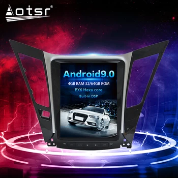 Za Hyundai Sonata 8 Android Radio magnetofon 2012 - Avto Multimedijski Predvajalnik, Stereo vodja enote PX6 Tesla Avdio Navi Ne 2din