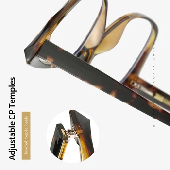 ŠT.ONEPAUL Poligon Očala Očala Optični Okvir Kovinski Anti Modra Svetloba Blokiranje Očal Okvir Moški & Ženske Računalniških Iger