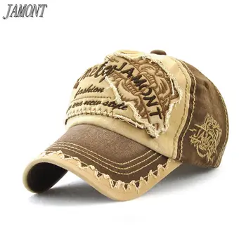 [JAMONT] blagovne Znamke Moških Baseball Caps Ženske vrnitev žoge Kape Kosti Klobuki Za Moške, Modni Letnik Gorras Pismo Bombaž Kapa Oče Casquette