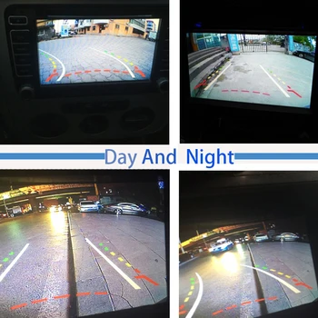 Inteligentni Parkirni Kamero Z Dinamično Vodilno Črto Povratne Backup Kamera CCD Nočno Vizijo Za BMW X3 X5 X6 E71 E72 E53 E70 E83