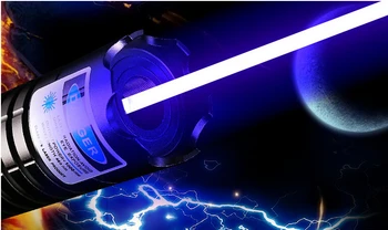 Super Močan! Vojaške Modra Laserski kazalnik 500W 500000m 450nm Svetilka luč Gori Tekma/Suh Les/Opekline Cigarete Lov