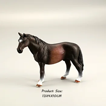 Plastični Konj Pogodbenice Prednost Izbor Barv Konj Figurice Simulacije Konj živali model figur PVC igrač Najboljše Darilo za Fante