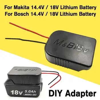 Becornce Za Makita Za Bosch 14,4 V/18V Litijeve Baterije DIY Conneting Žice Izhod Kabel Pretvori Baterije DIY Kabel Izhod