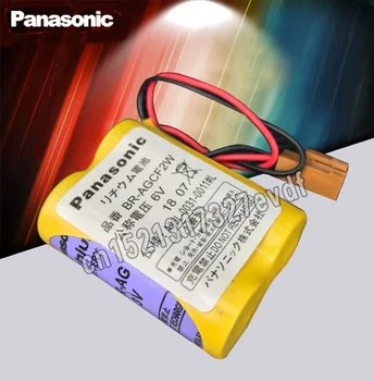 Panasonic Original 2pcs/veliko BR-AGCF2W Litij-6V 2200mAh PLC baterije baterije z rjavo svečke priključki