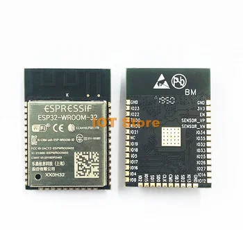 50PCS ESP32-WROOM-32 WiFi + Bluetooth 4.2 Dual Core CPU MCU Nizke Moči, Bluetooth, ki temelji na ESP32 čip 32Mbit flash Standard