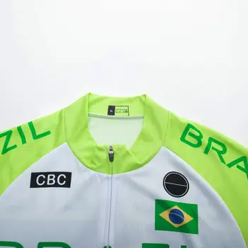 NOVO LETO 2020 BRAZILSKI reprezentanci Kolesarski Dres Določa Zelena MTB Kolo Kolo Dihanje Hlače Oblačila Kolesarska bo Ustrezala 16D GEL