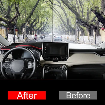 Za Toyota RAV4 2019 2020 XA50 Avto armaturne plošče Izognili Svetlobe Pad Zajema Instrument Platformo Desk Mat Preproge Anti-slip Dodatki
