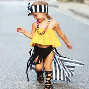 Moda Poletje Baby otroška oblačila Evropske Dekleta Tube zgornji del Bombaž brez rokavov barva besedo ramenski zgornji del za Malčke bluze
