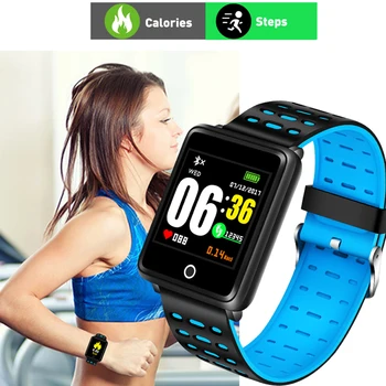 LIGE Nova Pametna Zapestnica Moški Ženske Srčnega utripa, Krvnega Tlaka, Fitnes Tracker Smartwatch Šport Pazi za ios android +BOX