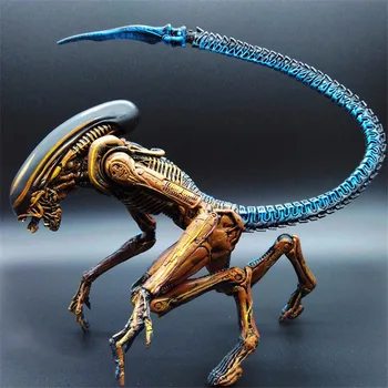 Tujec Xenomorph Slika Modra Tujec Xenomorph Predator Tujcev Riple Dejanje Slika Dosegljivi Model Igrača, Lutka Darilo