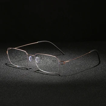 Ahora Elegantno Ultralahkih Jekla Obravnavi Očala Moški Ženske 2020 Luksuzni Očala Proti Modra Svetloba Blokiranje Očala +1.0 1.5 - 4.0