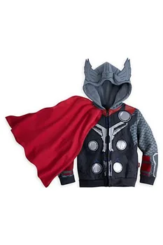 Thor Zip Gor Hoodie Za Otroke Otrok Thor Cosplay Kostum