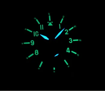 47mm GEERVO črna številčnica, Azijske 6498 17 draguljev Mehansko Roko Veter gibanje pilotni moške gledajo svetlobna Mehanske ure gr304-g