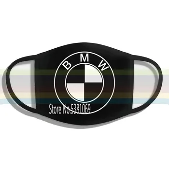 BMW logotip za enkratno uporabo in pralne ročno odraslih black vsakodnevno uporabo maske