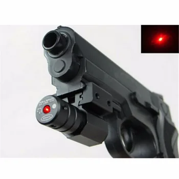 Vroče Red Dot Laser Pogled Pištolo Nastavljiv 11 mm 20 mm Železniškega Lov Opremo 50-100M Obseg 635-655nm Lovska Optika Riflescopes