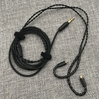 NFJ 4 Core Oxygen Free Bakreni Žici Slušalke Nadgradnjo Skladu MMCX Kabel za Slušalke SE846 w60 Slušalke