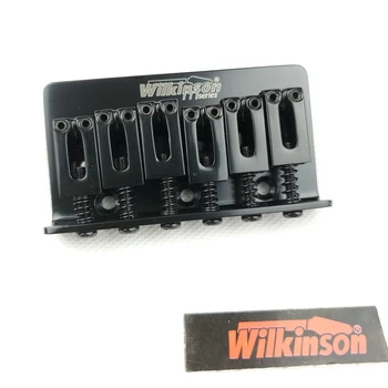 Wilkinson Električna Kitara Omejeno Most String Preko Mostu Steg Tailpiece niz med vrsticami 10,5 mm WOF01 Chrome Srebro Črno Zlato
