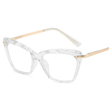 Moda Kvadratnih Očala Okvirji Ženske Pregleden Trendy Stilov Blagovne Znamke Optični Računalnik Očala Oculos De Grau Feminino Armacao