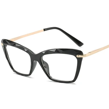 Moda Kvadratnih Očala Okvirji Ženske Pregleden Trendy Stilov Blagovne Znamke Optični Računalnik Očala Oculos De Grau Feminino Armacao
