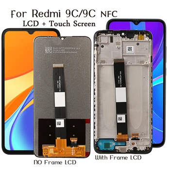 Zaslon Za Xiaomi Redmi 9C 9C-NFC M2006C3MG LCD-Zaslon na Zaslonu na Dotik Zamenjava Preizkušen Mobilni Telefon, LCD-Zaslon Rezervni Del