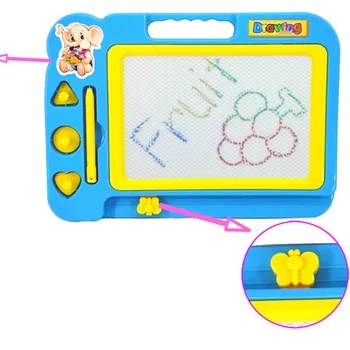Barva Bela Magnetna Risanje Tablet Pisanje Risalno Desko S Peresom Tabla Magnetna Tablet Otrok Slikarstvo Igrače