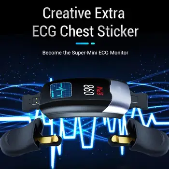 Smart Band EKG+PPG+SSF Zdravje Zapestnica Krvnega Tlaka, Srčnega utripa, Fitnes Tracker Zapestnica Šport Nepremočljiva Pametno Gledati