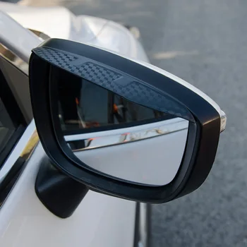 Za Mazda CX-5 CX5 CX 5-2018 Avto Ogljikovih rearview mirror dež obrvi Rainproof Prilagodljiv Rezilo za Varovanje Zunanje dekoracijo