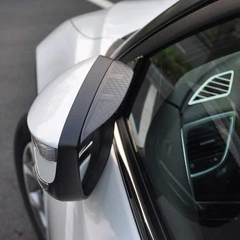 Za Mazda CX-5 CX5 CX 5-2018 Avto Ogljikovih rearview mirror dež obrvi Rainproof Prilagodljiv Rezilo za Varovanje Zunanje dekoracijo