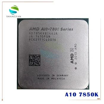 AMD A10 7800 Serije A10-7850K A10 7850 A10 7850K za 3,7 GHz Quad-Core CPU Procesor AD785KXBI44JA Socket FM2+