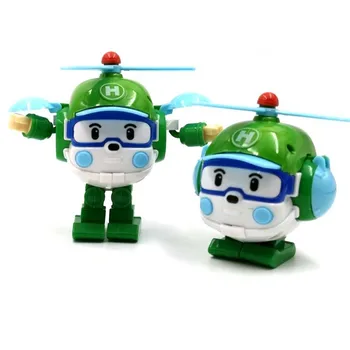 6 Slogov Korejski Otrok Igrače Robocar Poli Preoblikovanje Robot Poli Amber Roy Avto Igrače Akcijska Figura, Igrače Za Otroke Najboljših Daril