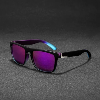 Novo prispeli KDEAM Ogledalo Polarizirana sončna Očala Moških Kvadratnih Šport sončna Očala Ženske UV gafas de sol Kovine, spona UV400 KD156