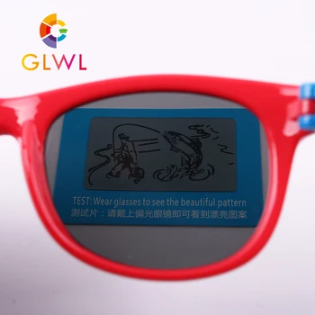 Polarizirana Otroci Sončna Očala Fantje Očala Silikonski Okvir Očala Z Ohišjem, Avto Polje Sunglass, Dekleta Letnik Odtenki Sonce Šport