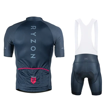 2020 RYZON Nov Kolesarski Dres Komplet Dihanje Team Racing Sport Izposoja Jersey srajce MTB Cestno Kolo Obleko Hlače Moški Ropa Ciclismo