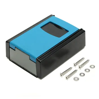 Alumium Zlitine Modra 4-mestni Ključ Škatla za Shranjevanje Steni Visi Keybox Kombinacija Kodo za Zaklepanje Shranjevanje Ključev Varno Rjo