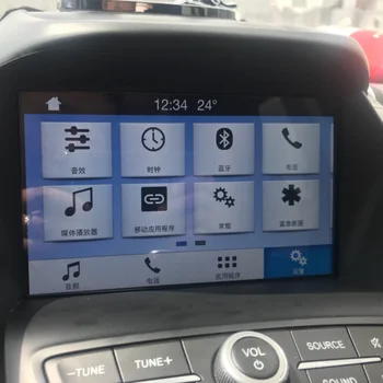 8 Inch Avto Styling GPS Navigacijski Zaslon Kaljeno Steklo Zaščitno folijo Za Ford Kuga 2016 2017 2018 Avto Dodatki