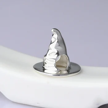 Xiaojing 925 Sterling Silver Fashion čarobnega Klobuka Kroglice čarobne gumbe za Ženske, ki se Prilega Originalni Zapestnico Pandora Nakit Darilo 2020 na Debelo