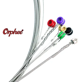 10 kompletov Orphee RX17 (010-046) Super Svetle Tone & Normalna Luč, Električna Kitara Strune Nastavite 6pcs/set Kitare Dodatki